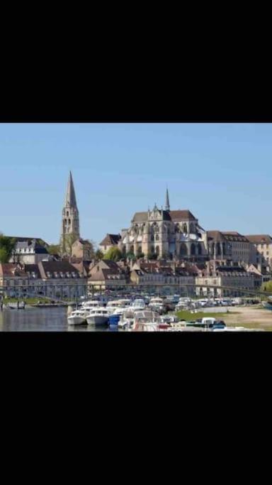 Bel Appart Au Bord De L'Eau Proche Gare Avec Wifi Auxerre Exteriör bild